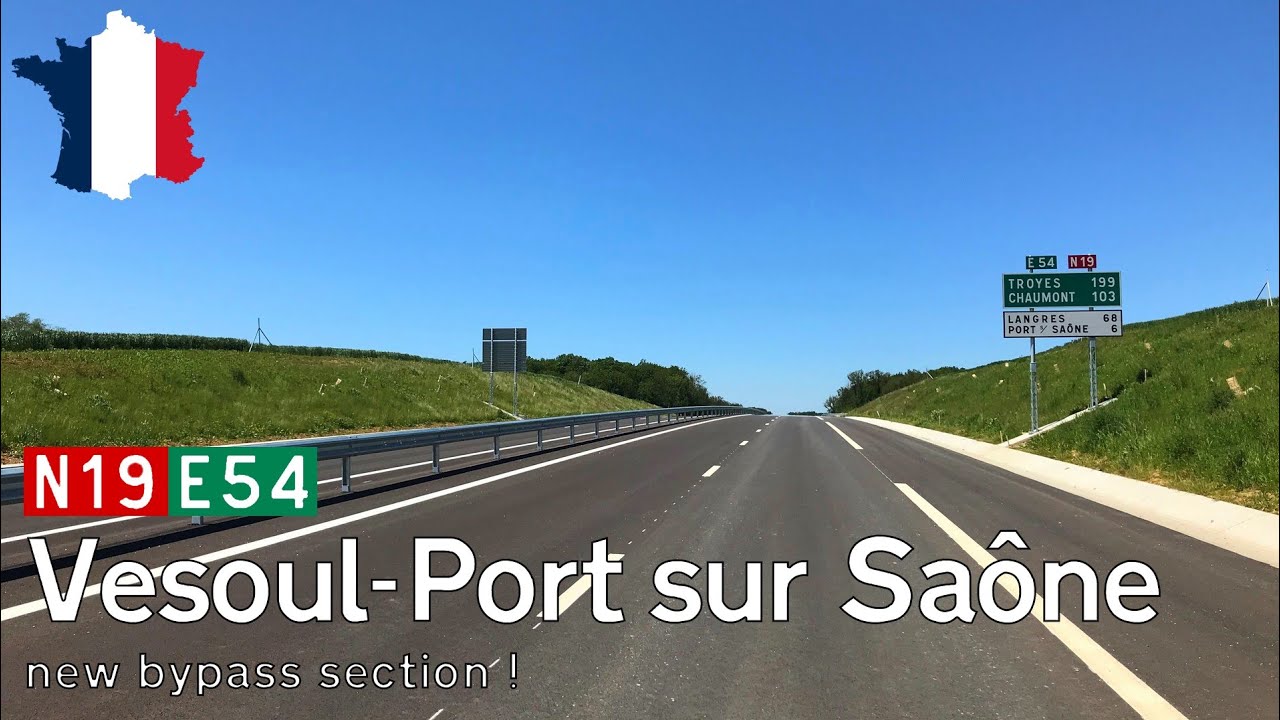 France (F): N19 Vesoul - Port sur Saône
