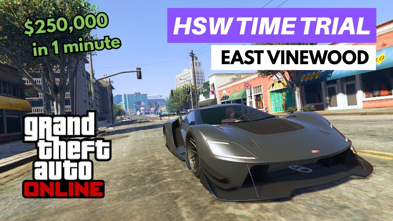 HSW Time Trial East Vinewood | Vapid FMJ MK V Run | GTA 5 Online