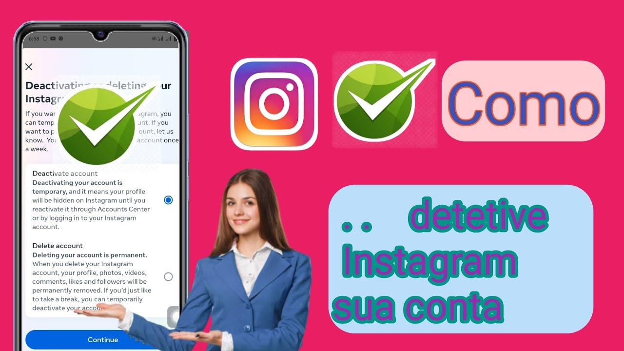 Como detectar sua conta no Instagram Instagram sua conta(2024)
