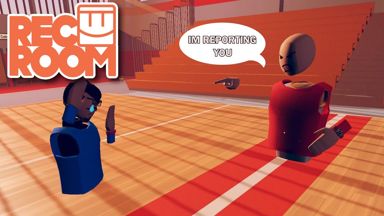 Trolling a kid in dodgeball | RecRoom