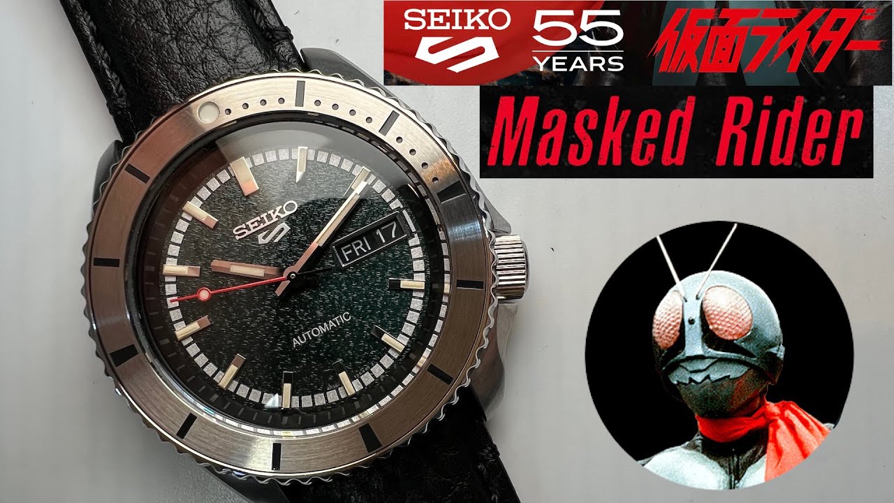 Seiko 5 Masked Rider Limited Edition