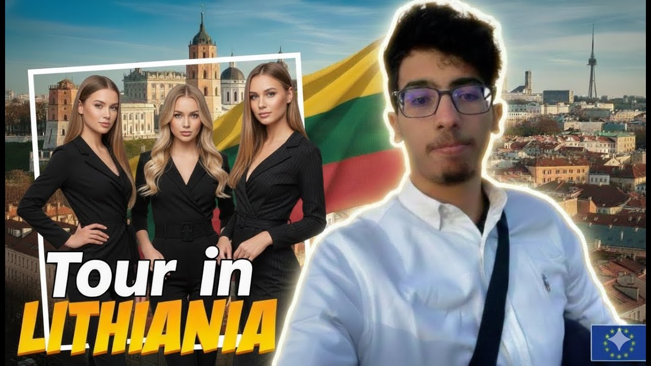 eurpoe vlog 1 Lithuania vilnius جولة في بلد جديد