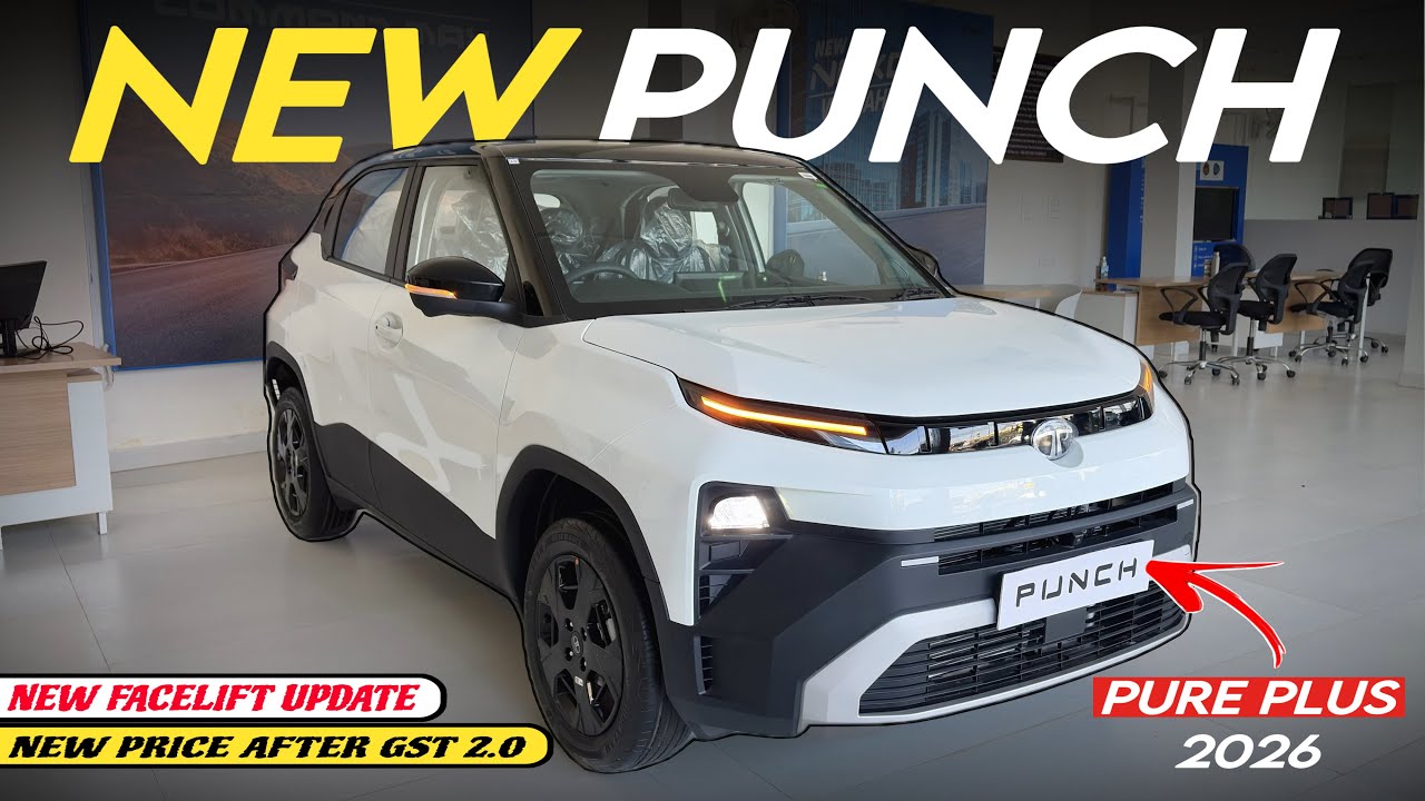 New Tata Punch Pure Plus 2026 Model ✅On Road Price Mileage Features Review & Details Punch Facelift
