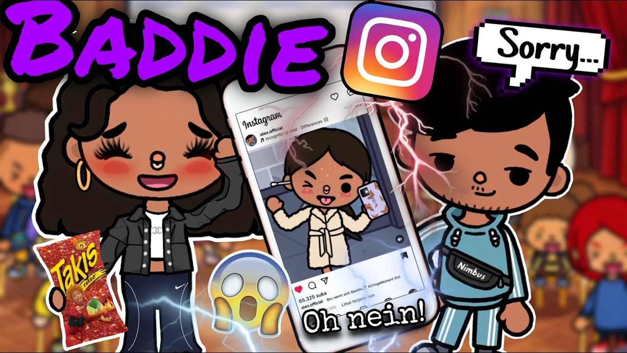 ICH BIN EINE BADDIE UND DAS IST GUT SO😈💄🫢  | PART 2 |  TOCA BOCA STORY DEUTSCH  | ALLES TOCA