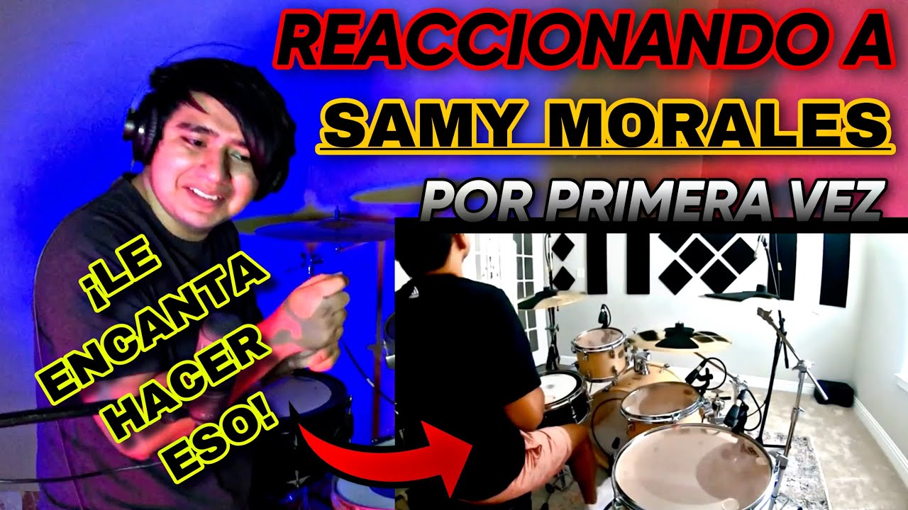 ¡Reaccionando A Samy Morales! | Baterista De Miel San Marcos | Los MEJORES Fills! | 🥁🔥🎧