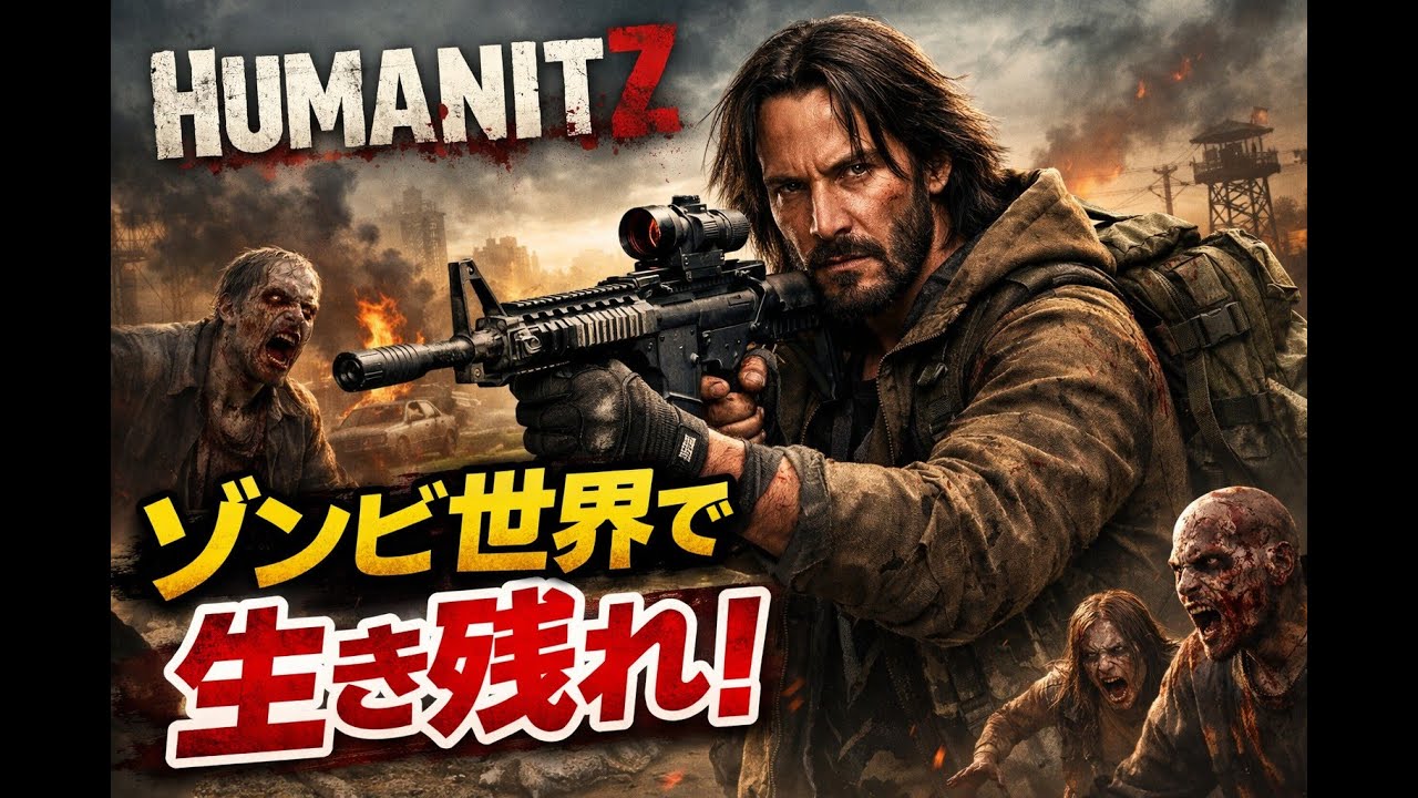 すごいゾンビサバイバルゲーム、HumanitZをやります！3Dゾンボイドみたい