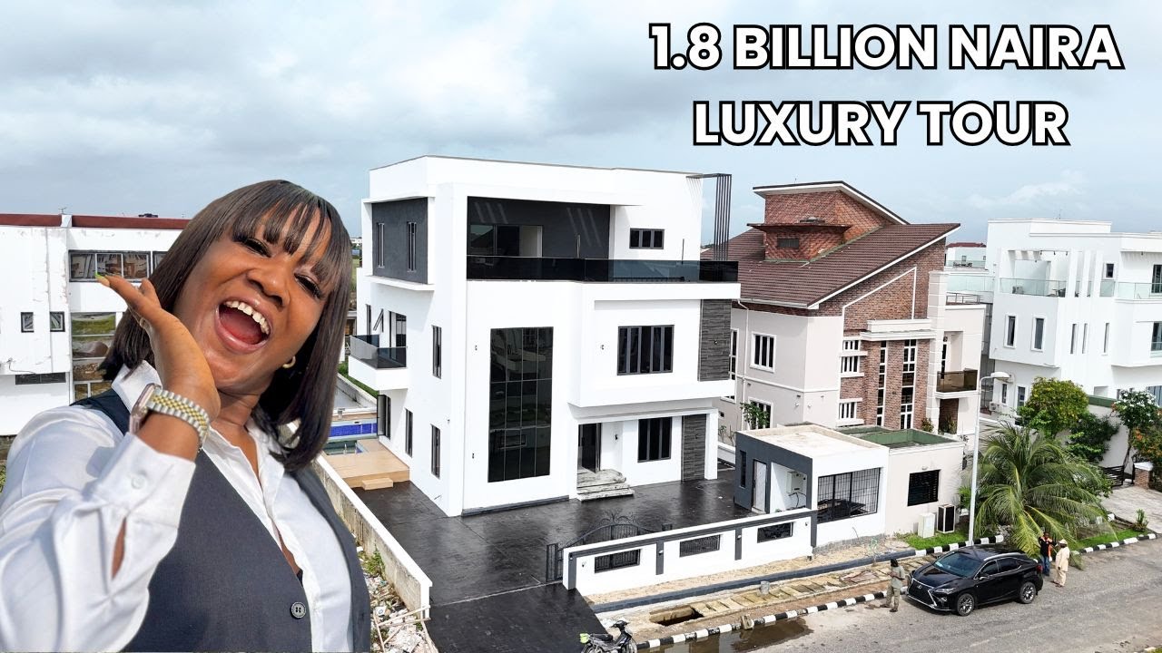 INSIDE 1.8 BILLION NAIRA SMART 5 BEDROOM FULLY DETACHED DUPLEX