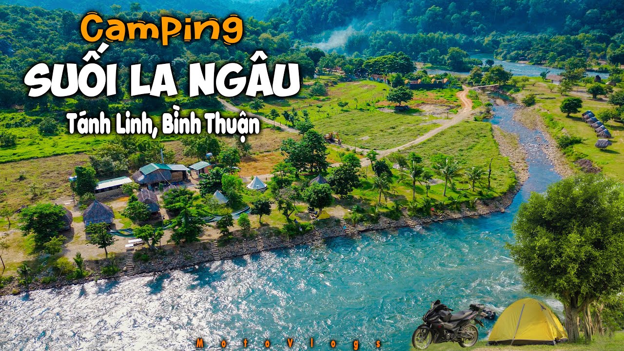 Tour Cắm Trại Suối La Ngâu - Tánh Linh, Bình Thuận - Bãi Cắm Hương Lộc Camping | Tích Travel #188