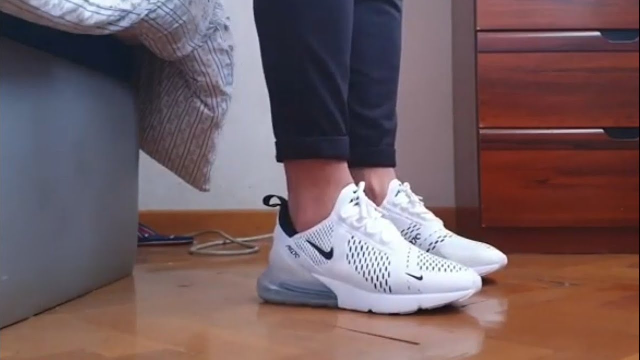 Nike Air Max 270 White (BLANCAS) ON FEET REVIEW