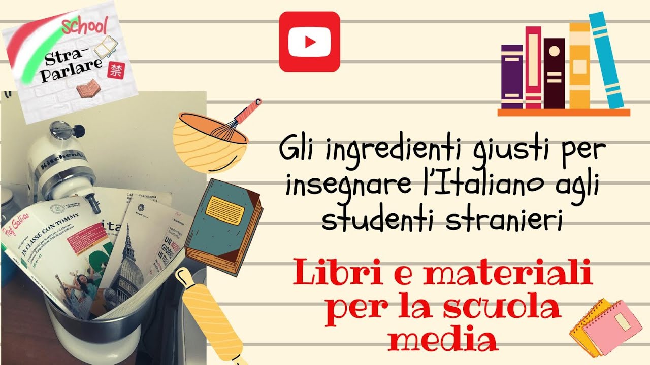 Libri e materiali per la scuola media (italiano L2)