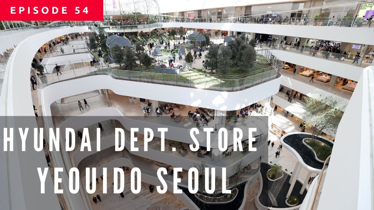 Discover the Future of Shopping: Full Walking Tour of The Hyundai Dept. Store in Yeouido [더현대서울]