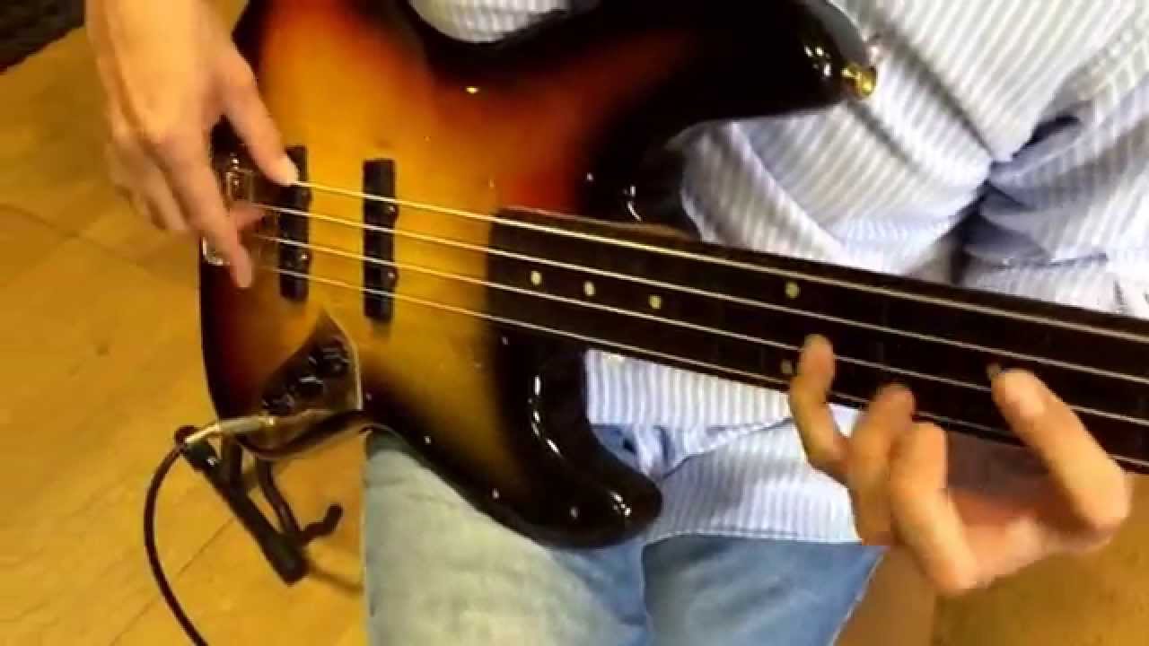 Fender jazz Bass fretless 1962