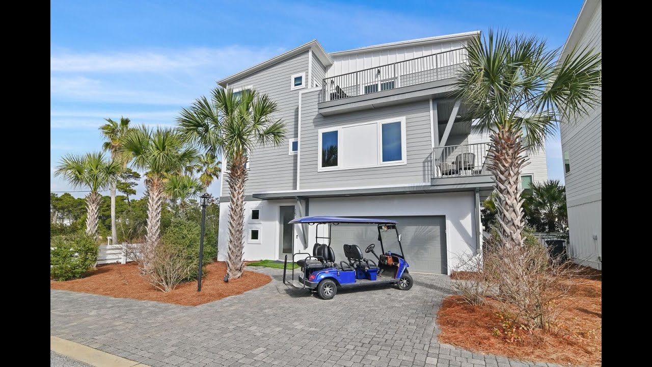 Modern Beach Retreat in Sought-After Inlet Beach | 15 Seaview Drive