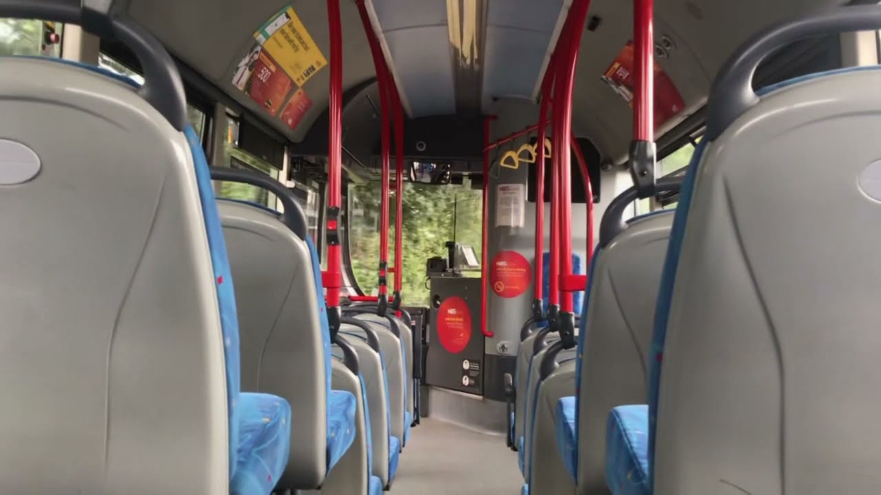 Route 1A NiBS Wright Streetlite WF from Basildon to Pitsea *Spaz attack thrash*