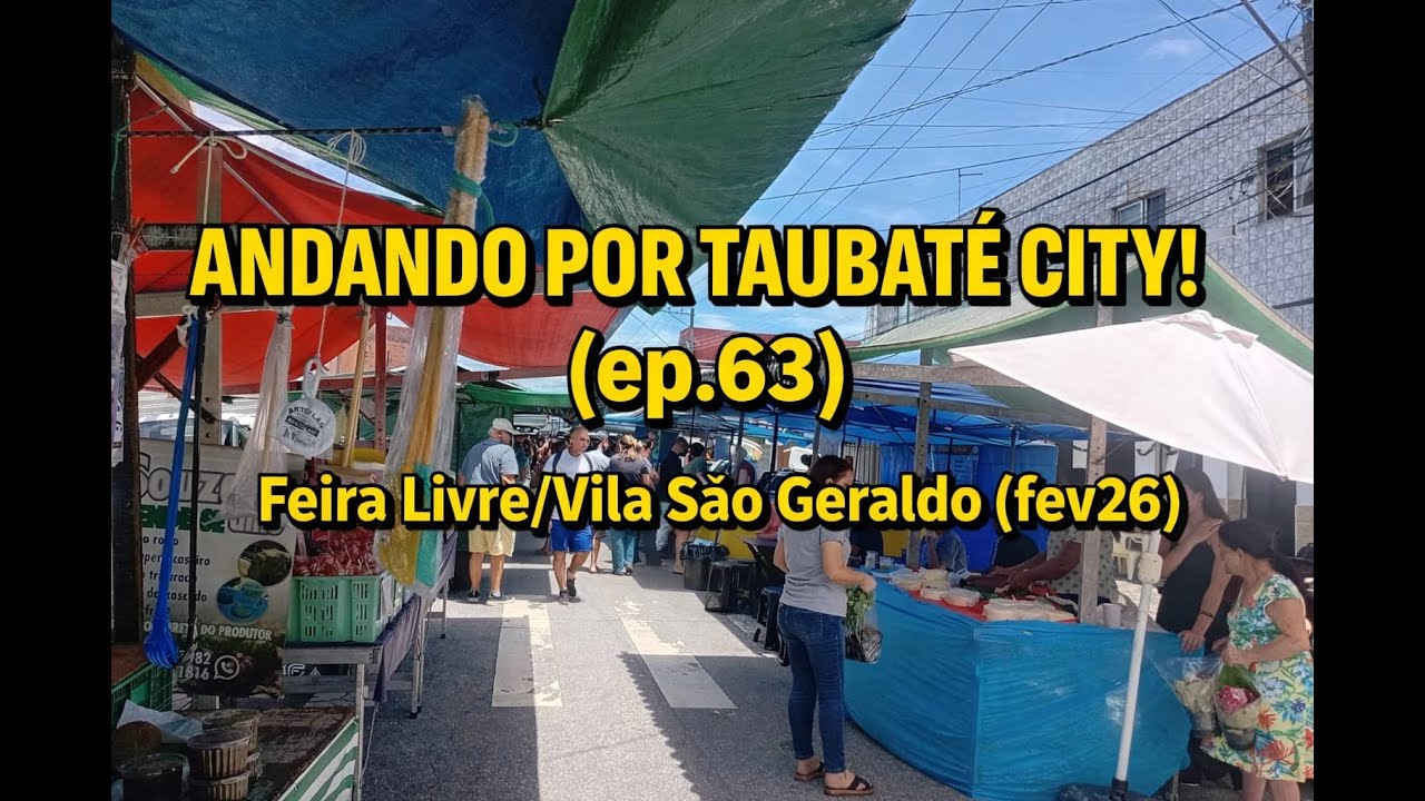 𝗔𝗡𝗗𝗔𝗡𝗗𝗢 𝗣𝗢𝗥 𝗧𝗔𝗨𝗕𝗔𝗧𝗘́ 𝗖𝗜𝗧𝗬! (𝗲𝗽.𝟲𝟯) 𝗙𝗘𝗜𝗥𝗔 𝗟𝗜𝗩𝗥𝗘/𝗩𝗜𝗟𝗔 𝗦𝗔̃𝗢 𝗚𝗘𝗥𝗔𝗟𝗗𝗢