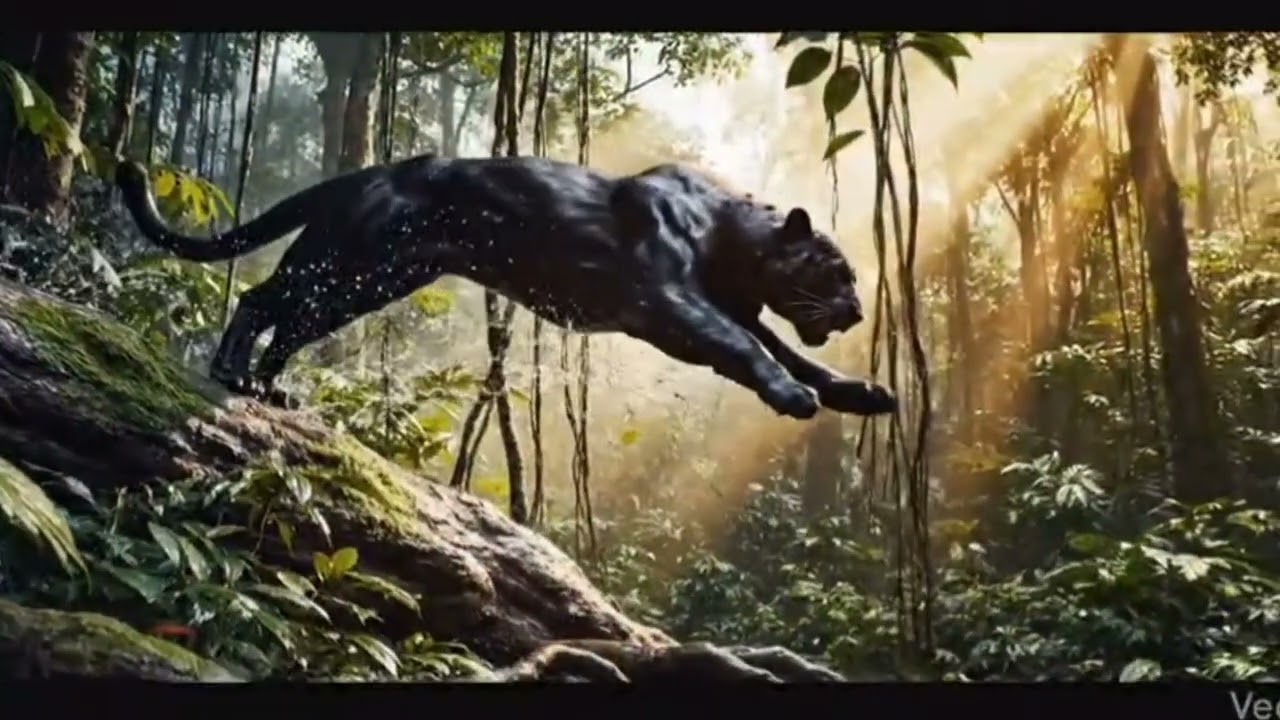 Black  Panther  In  Forest  #wildlife  #panther #telugu #shortvideo #short