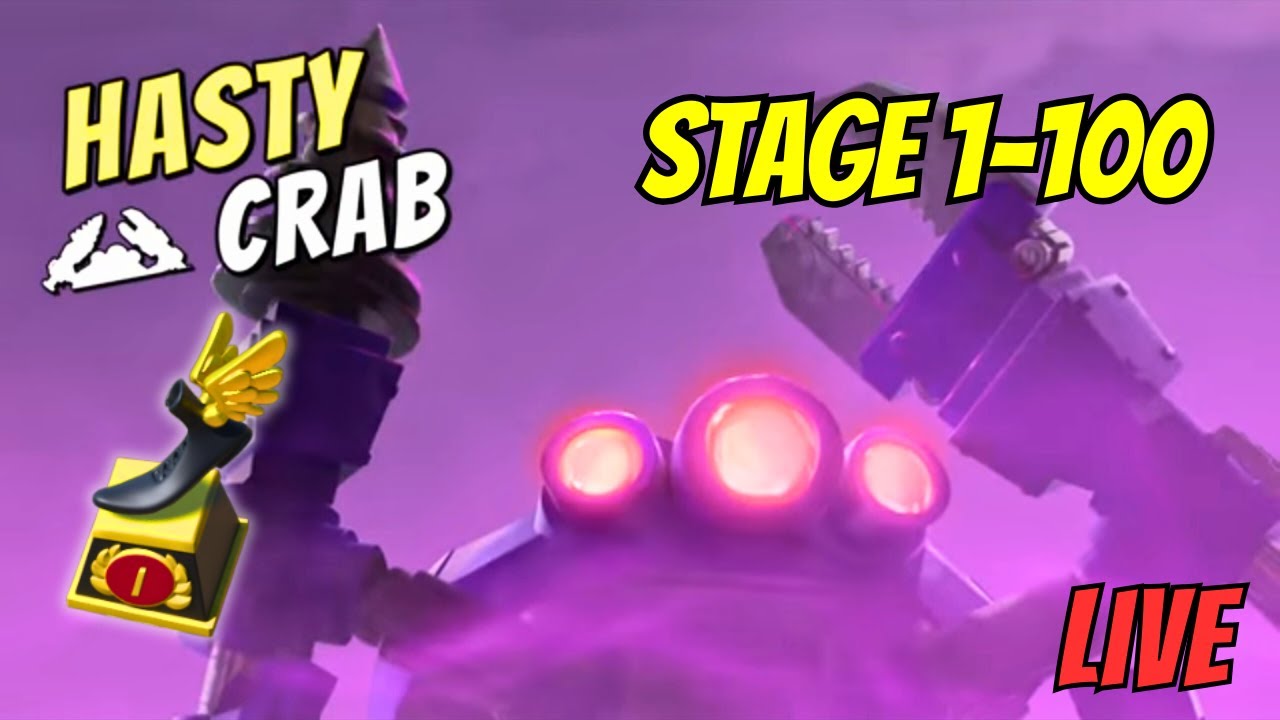 Boom Beach Hasty Crab April 2020 Stage 1-100