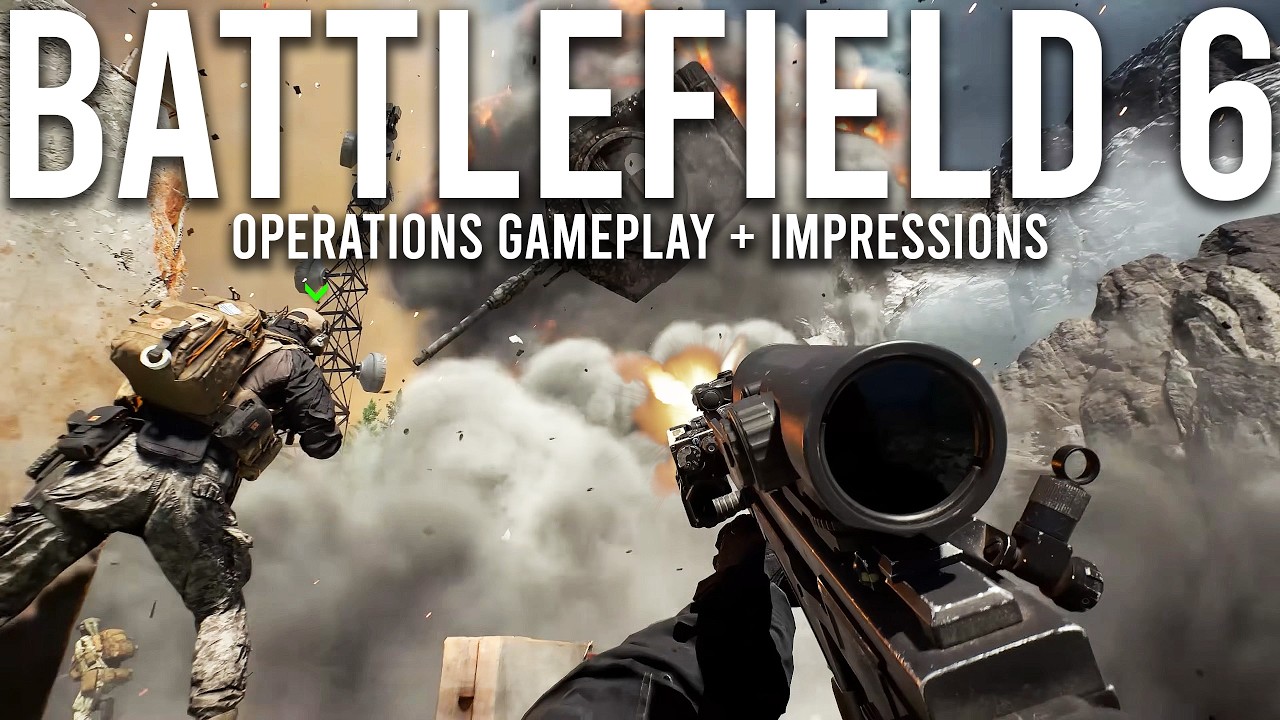 Новые геймплей и впечатления от операций в Battlefield 6...