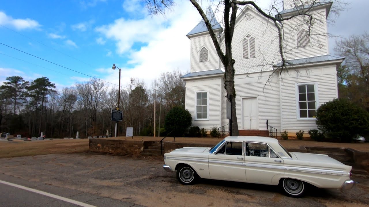 Beautiful Historic Church and Cemetery Explored! | Rural Georgia Road Trip | Part 1