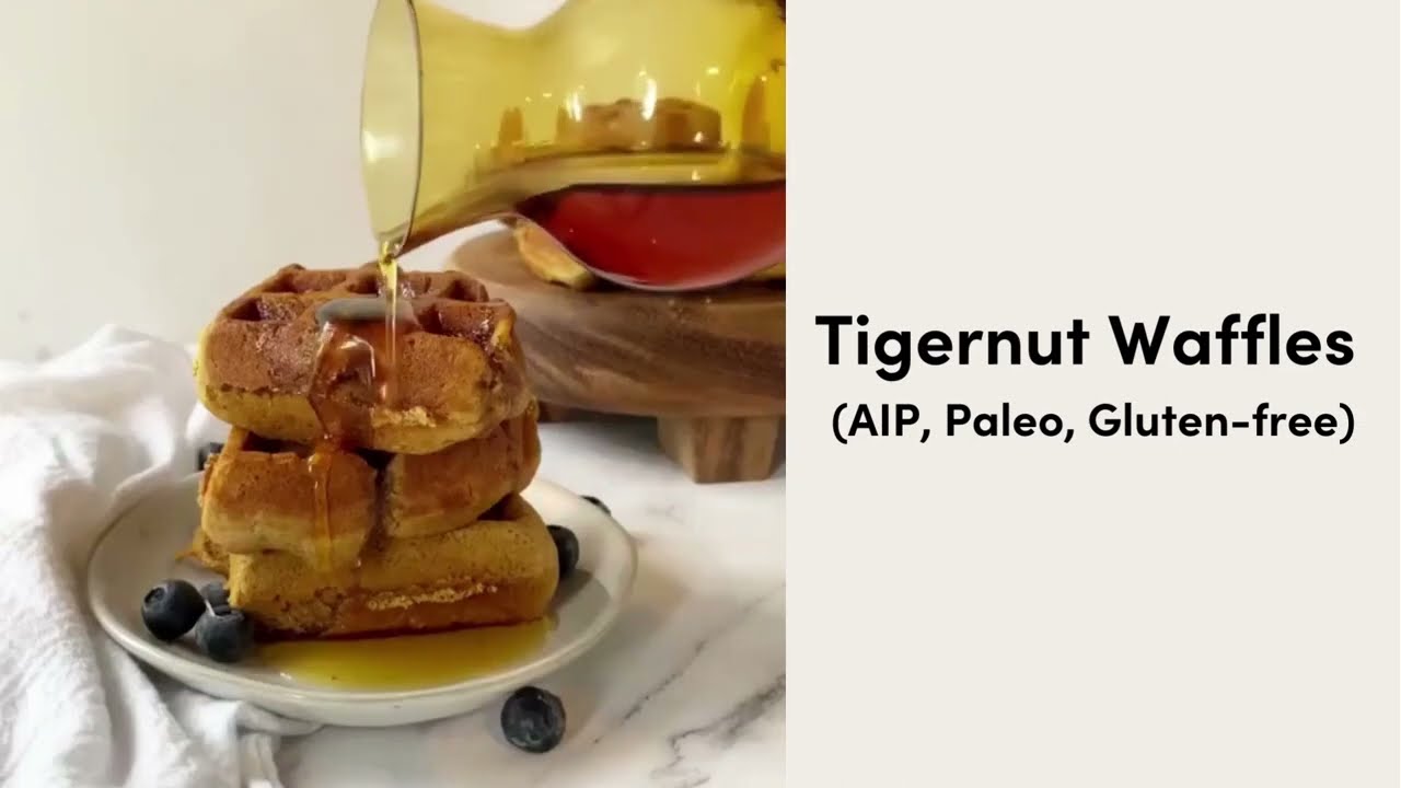 AIP Paleo Tigernut Waffles