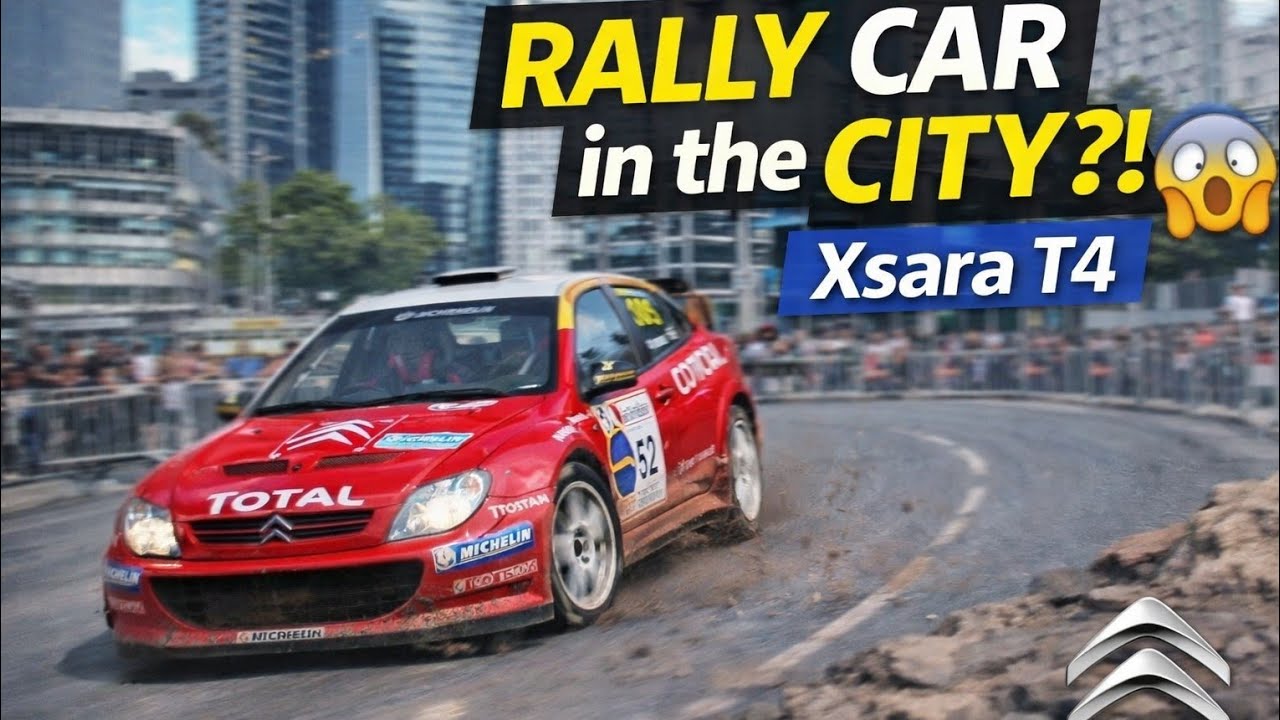 🔥Rally Car in the CITY?! | Xsara T4🔥
