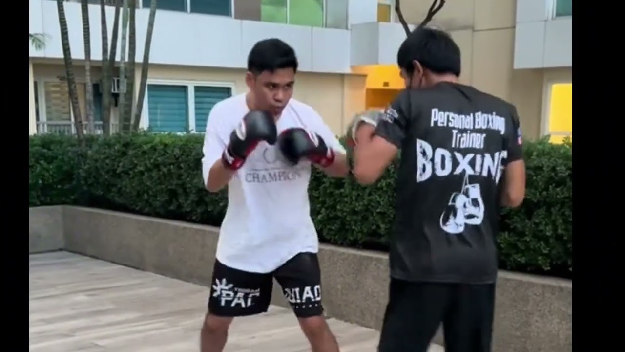 MICHAEL PACQUIAO TRAINING#mannypacquiao#boxing#champion#legend#training