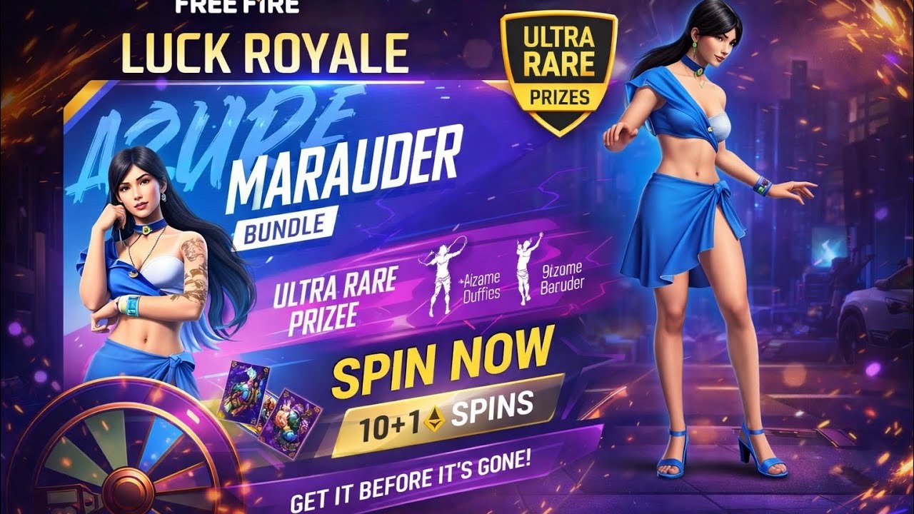 Gold Royale Spin Me Bundle Nikal Gaya 😱 | Free Fire Lucky Spin | NSG RUDRA