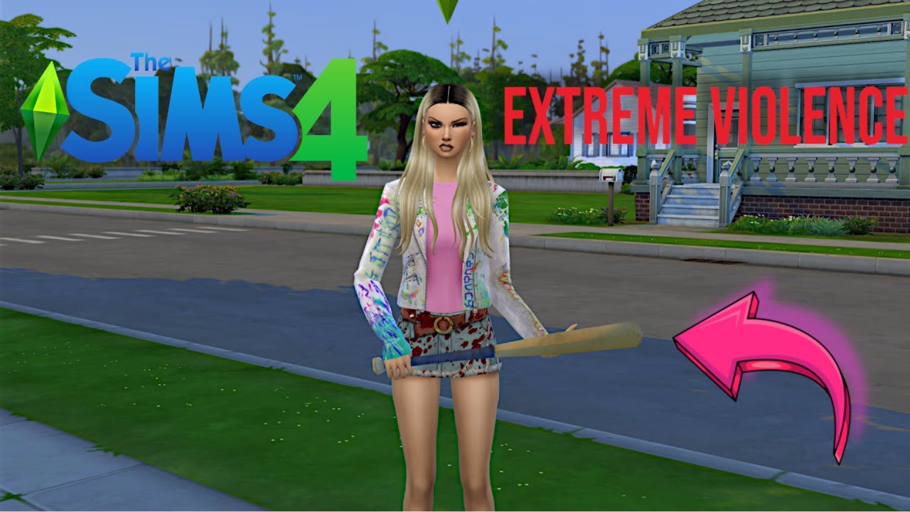 Becoming a PSYCHOPATH in The Sims?! (Extreme Violence Mod) | Ep1| Sims 4