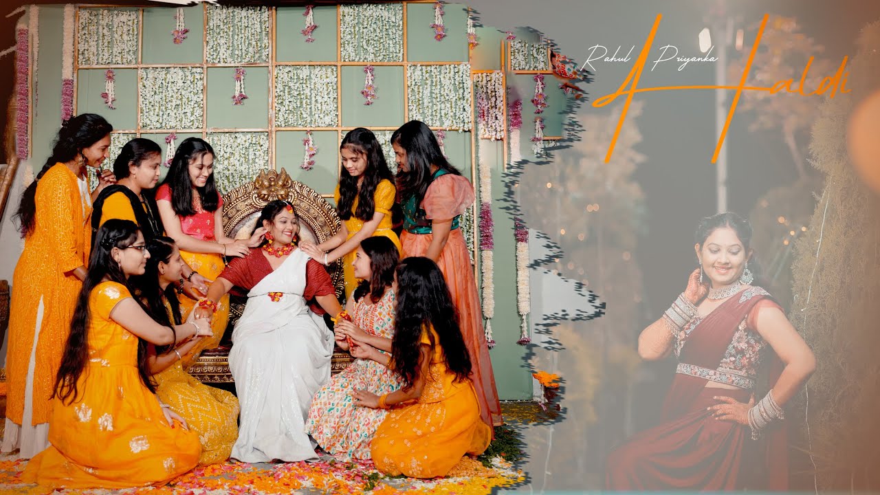 #Colorfull #Sangeet&Haldi #2024 || Rahul & Priyanka || by #Shankarphotography 96660 53510