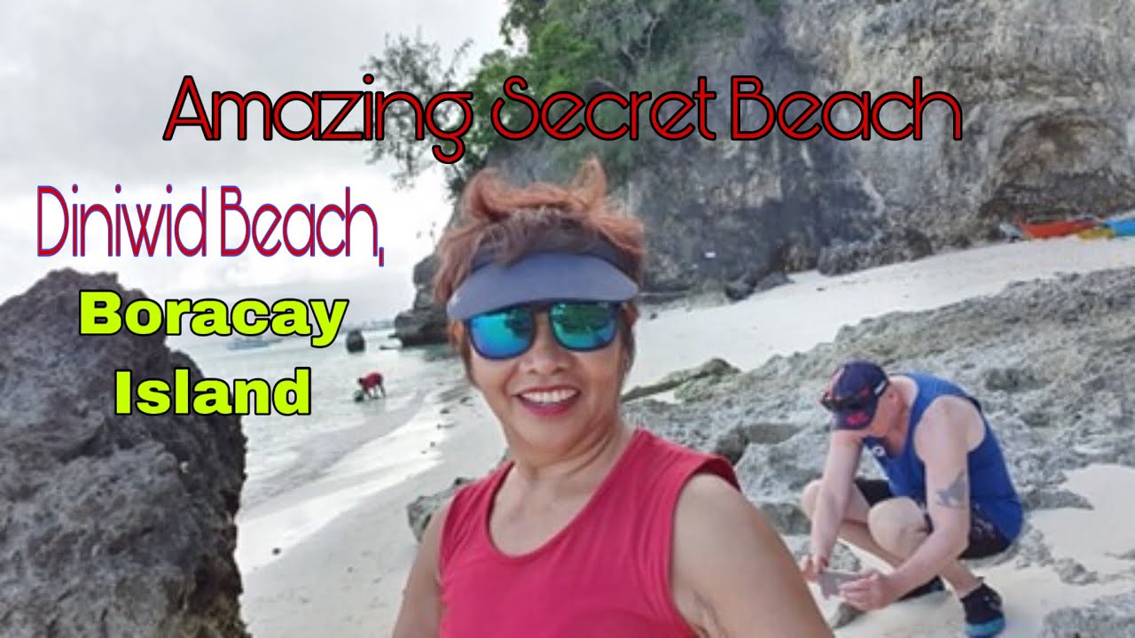 DINIWID BEACH COVE,  an AMAZING SECRET BEACH IN BORACAY ISLAND, PHILIPPINES