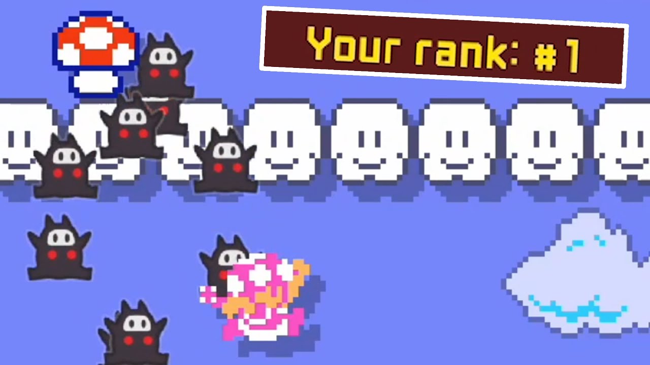 Я УСТАНОВИЛ МИРОВОЙ РЕКОРД в New NINJI SPEEDRUNS (SMB2 Mario: Can You Dig It?)