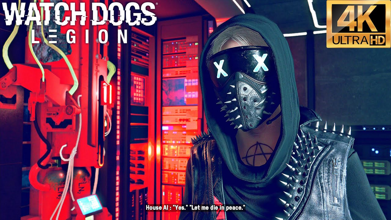 Мерси убивает мать Скай — Watch Dogs Legion (миссия «Возвращение домой») 4K