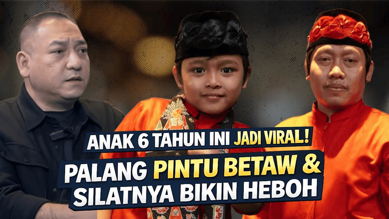 WOW! Anak 6 Tahun Jadi Viral Palang Pintu Betawi & Silat Ini Bikin Heboh!