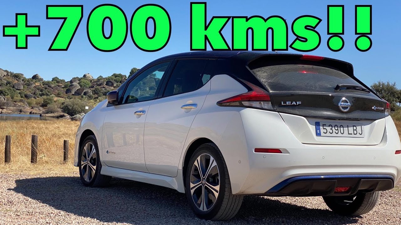 Nissan Leaf 62 Viaje de 700 km con altas temperaturas en coche eléctrico MOTORK