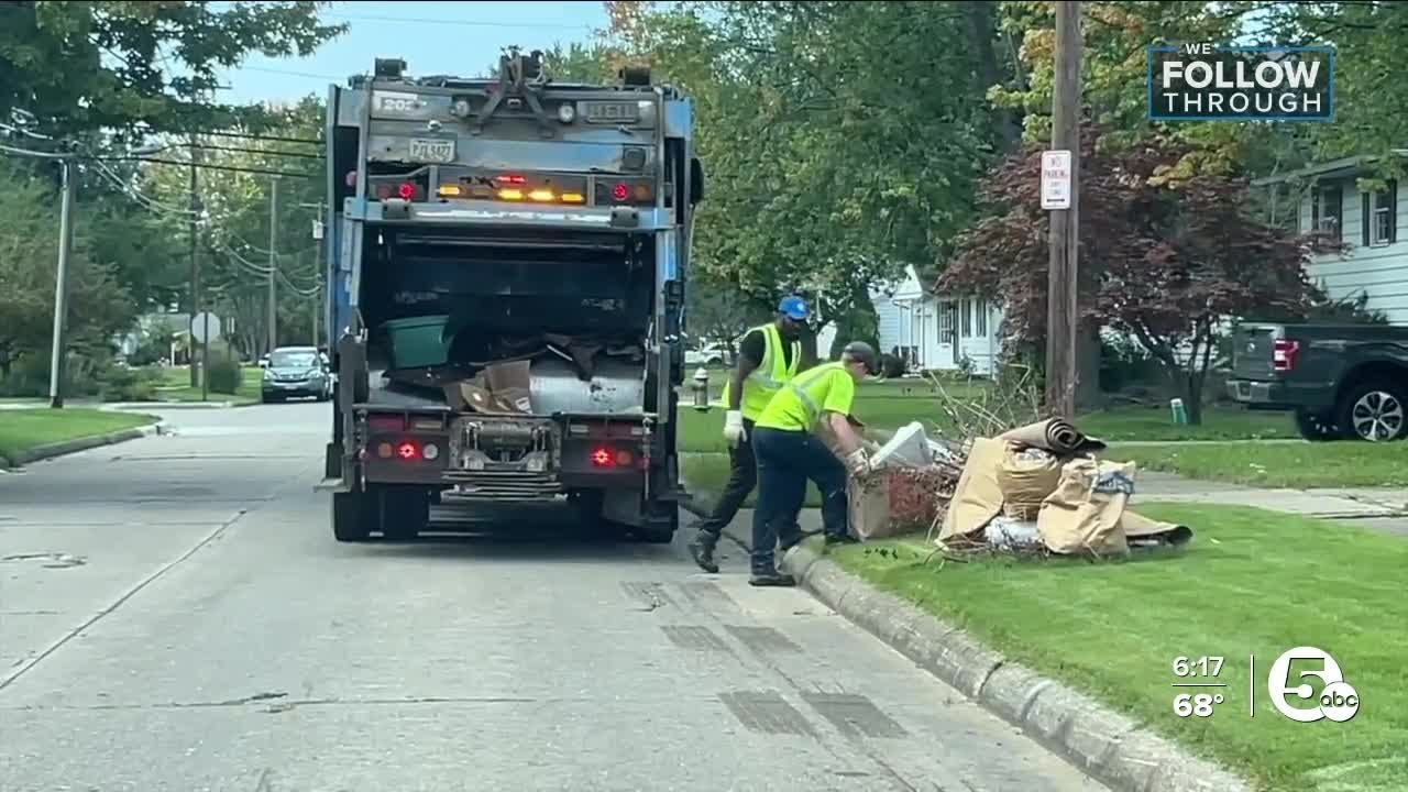 'Channel 5, thank you': Garbage piles hauled away after News 5 report