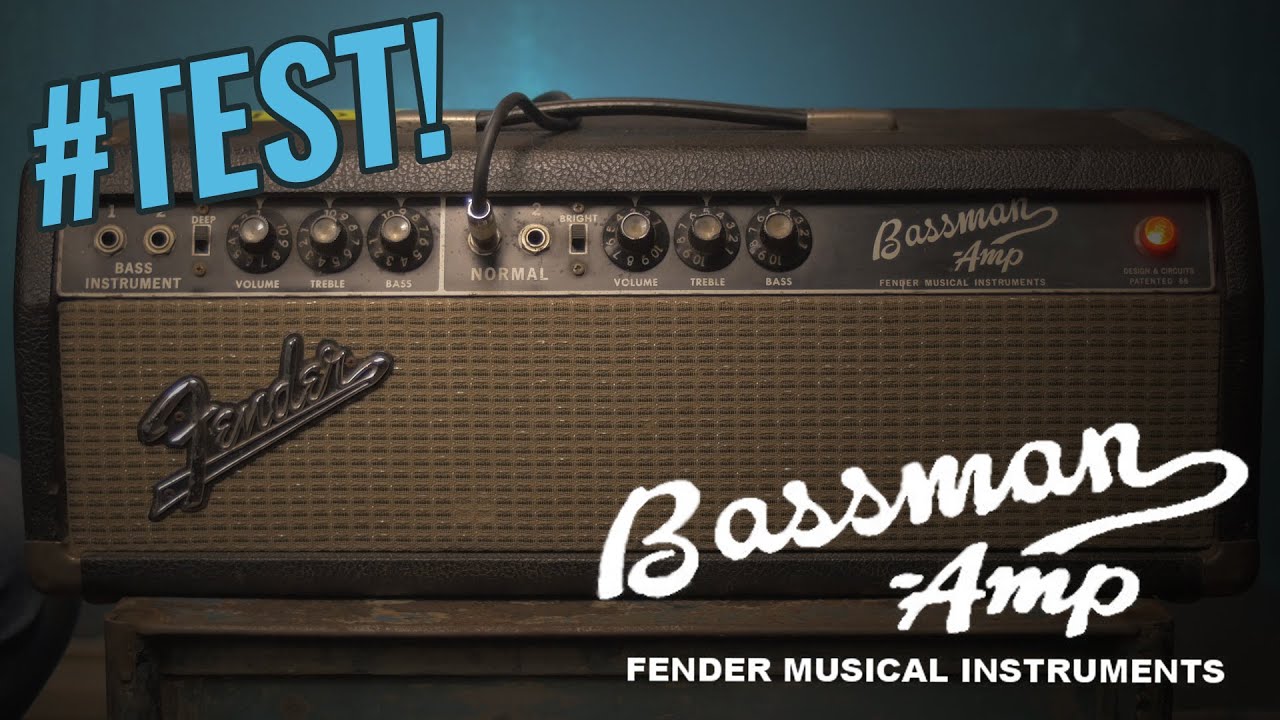 FENDER BASSMAN ´67 - Test Completo y reseña histórica!