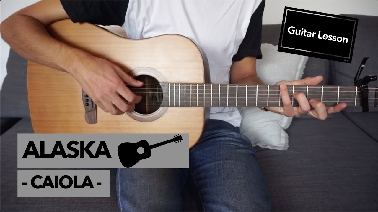 Alaska - Caiola // Guitar Lesson (+ Free Tab in description)