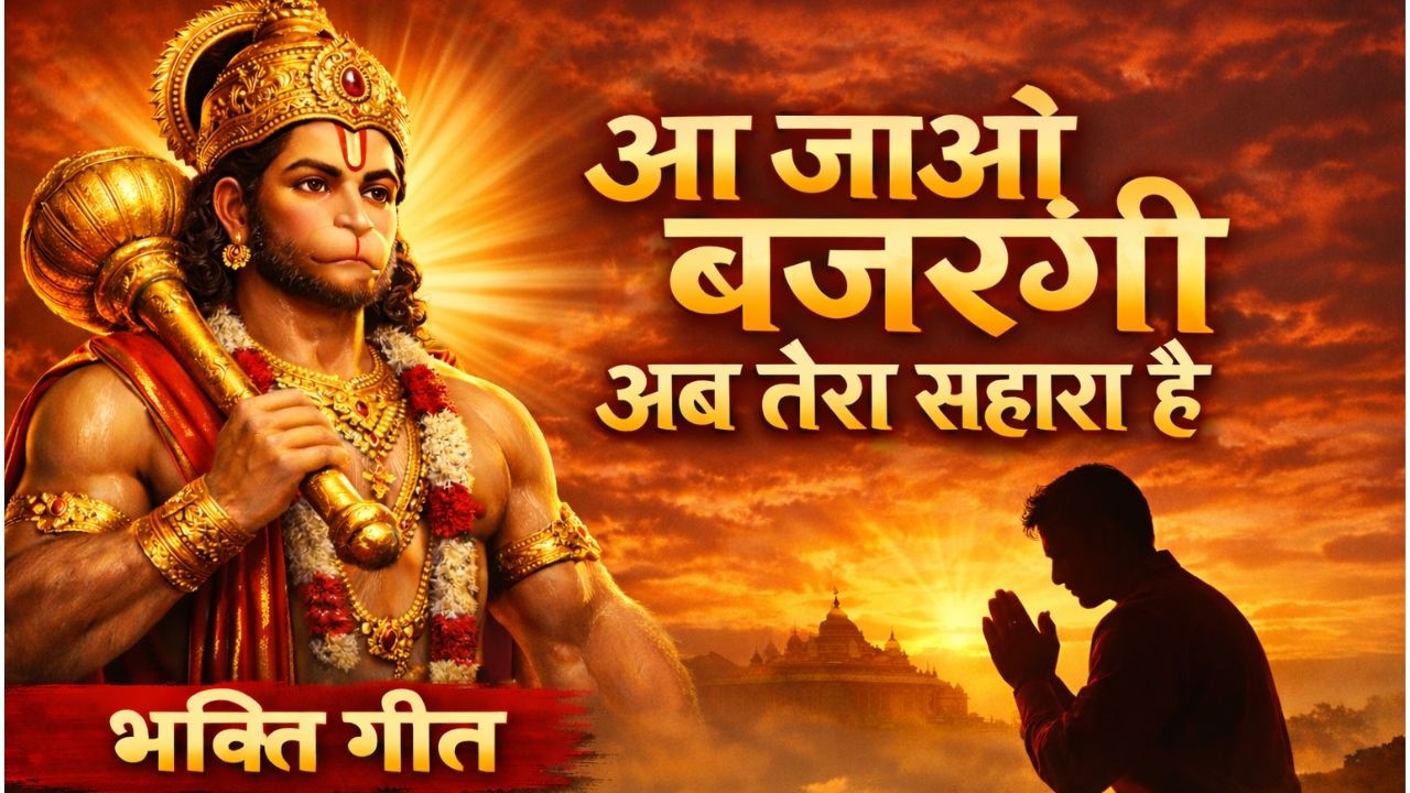 आ जाओ बजरंगी | Aa Jao Bajrangi | Heart Touching Hanuman Bhajan | Hanuman Vandana
