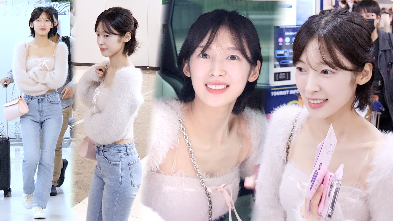 오마이걸 아린 입국 직캠 (OH MY GIRL ARIN) @ 김포공항｜231004