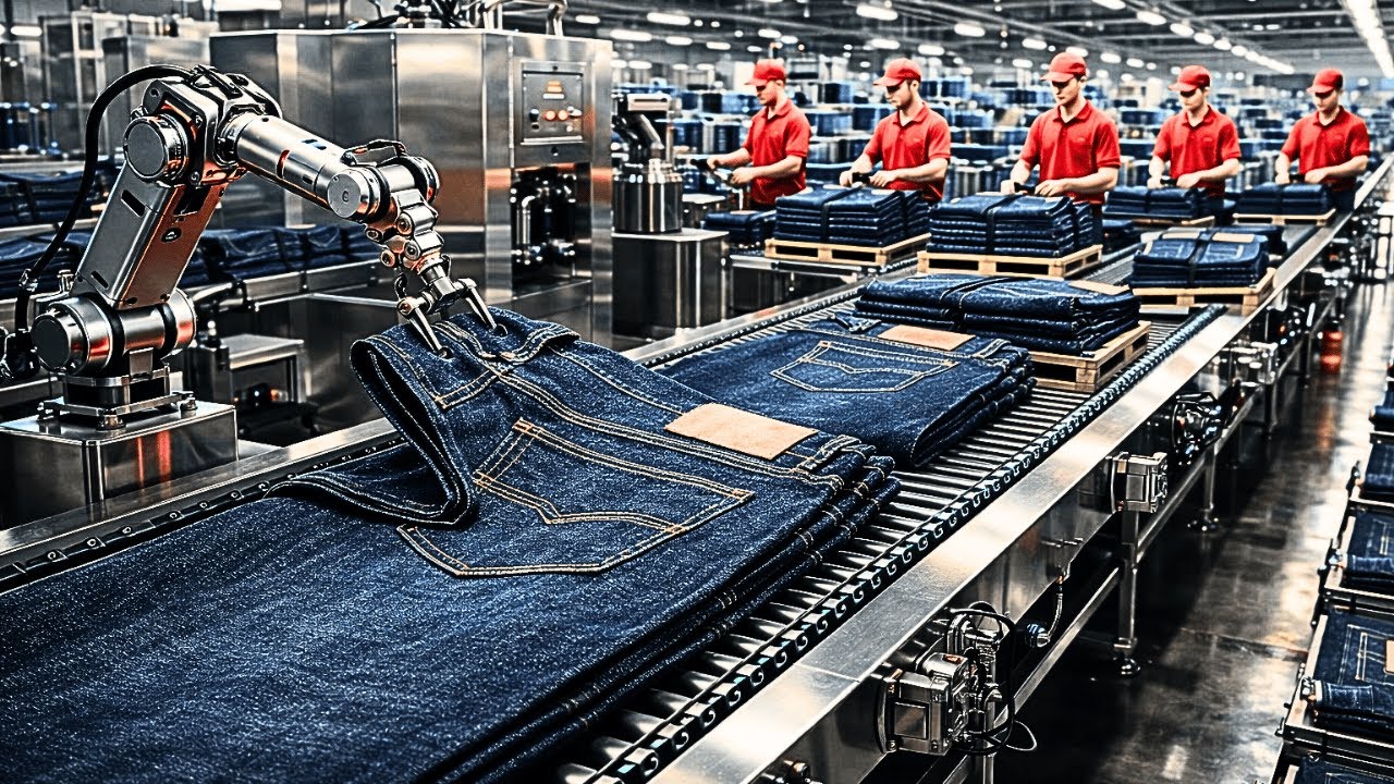 The Unseen Journey: Inside a jeans factory: How your jeans are made (From Cotton to Closet).