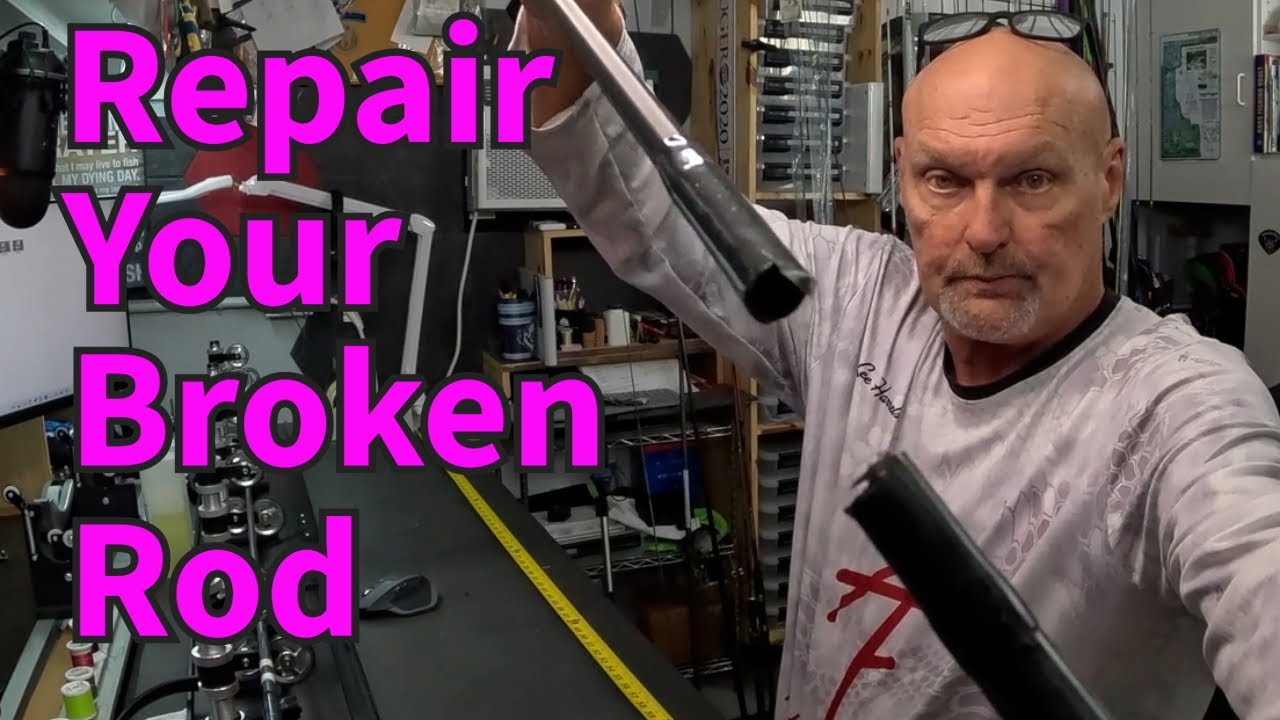 Repairing a Broken Rod using a Tsuka 2 from American Tackle