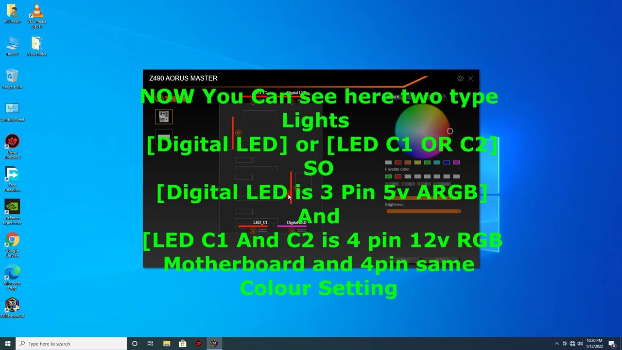 How to Fix RGB Fusion 2.0 ARGB OR RGB Colour Sync Mode And All Problem