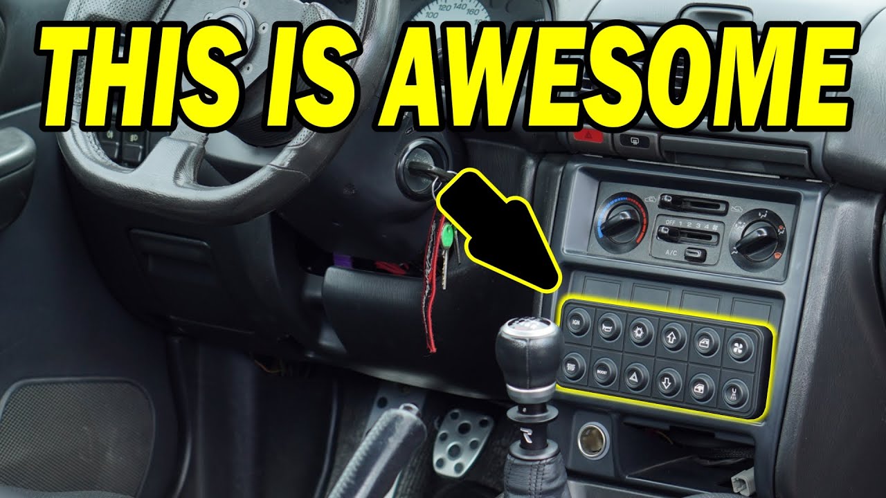 Subaru Impreza GC8 Gets Canbus Keypad