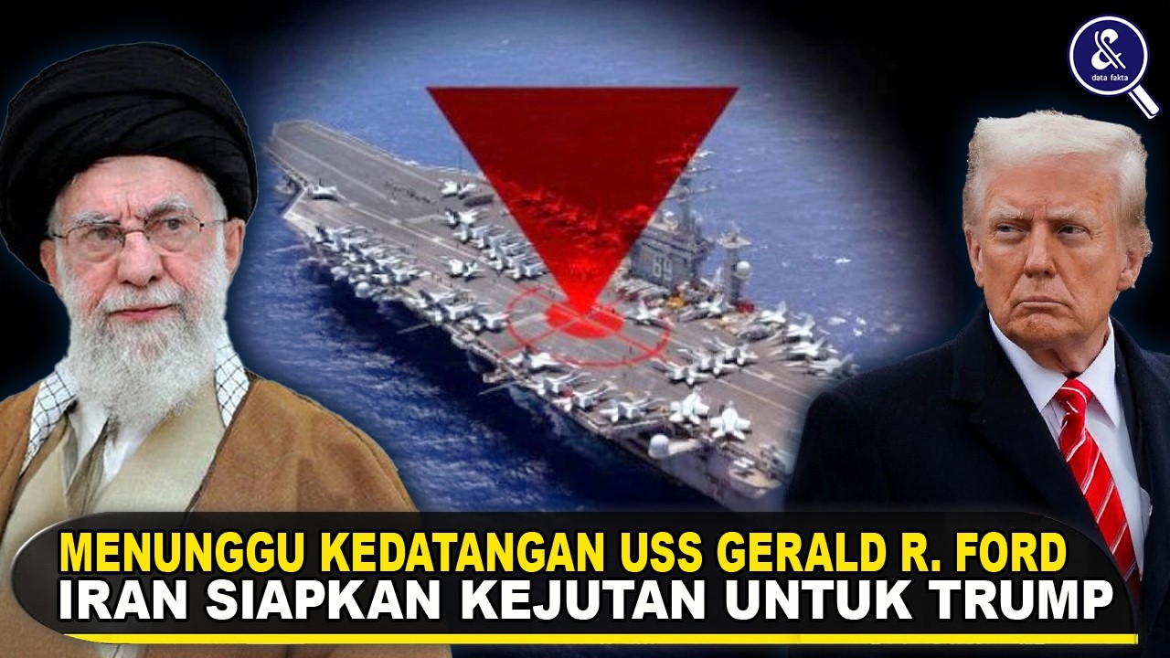 TRUMP MASUK PERANGKAP?? Iran Siap Tutup Selat Hormuz Ketika USS Gerald R. Ford Sudah Dekat