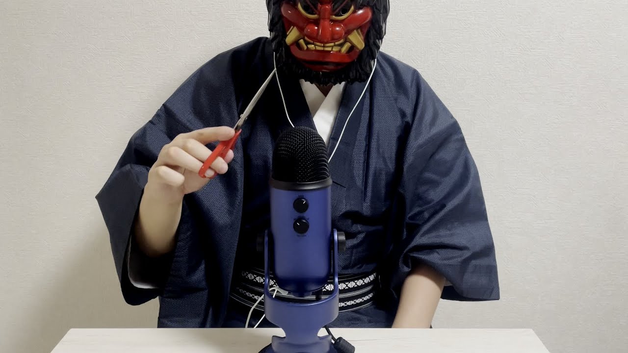【ASMR】Sleepy scissors sound