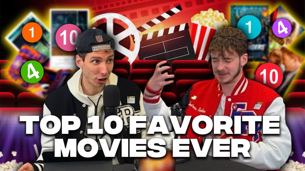 TOP 10 FAVORITE MOVIES OF ALL TIME?! Movie Ranking | The Escape Pod Podcast