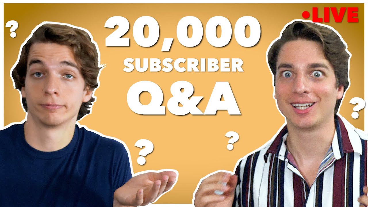20,000 Subscriber Q&A Extravaganza