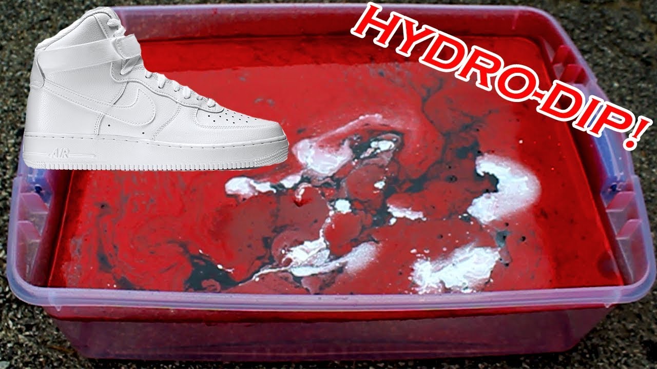 HYDRO Dipping AIR Force 1's