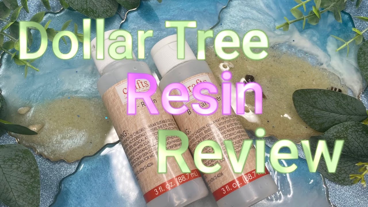 NEW Dollar Tree has Resin?! Does it work? Full review #dollartree