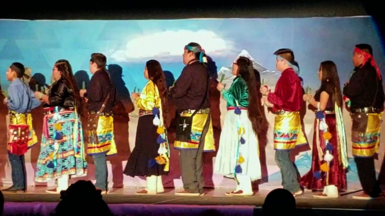 Yeibichai Dance Performed by Navajo Students